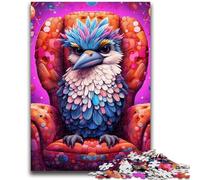 Animal Woodpeckers 1000 Piece Jigsaw Puzzle for Adults Teens,Challenging Game Gifts for Is Ideal As A Gift for The Whole Family (38x26cm)