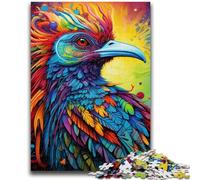 Animal Woodpeckers 1000 Piece Jigsaw Puzzles,Help The Brain Exercise Addictive Toys to Cultivate Patience Unique Challenge Game (38x26cm)
