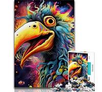 Animal Woodpeckers Jigsaw Puzzles for Adults 1000 Piece Puzzle,Help The Brain Exercise Addictive Toys to Cultivate Patience A Work of Art 38x26cm