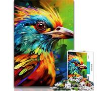 Animal Woodpeckers Jigsaw Puzzles for Teenagers,for Educational Game Challenge Toy for Is Ideal As A Gift for The Whole Family (50x75cm)