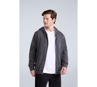 Animal Woody Mens Zip Hoodie - Grey - Grey - Size: M