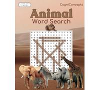 Animal Word Search: An Animal Safari Around the World ~ Fun & Educational Word Find Book for Teens, Adults & Seniors (CogniConcepts)