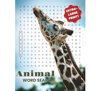 Animal Word Search Extra Large Print: 57 All-Direction Puzzles with 15 Animal Words Each, Plus 5 Bonus Forest Crosswords and Fun Animal Facts | For ... (Extra Large Print Word Search Puzzle Books)