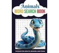 Animal Word Search Puzzle Book: Fun and Relaxing Puzzles for Animal Lovers: Discover 50+ Word Search Puzzles Featuring Fascinating Wildlife | Great for Relaxation, Learning, and Brain Training