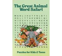 Animal Word Search Puzzle Book: Word Searches with Easy to Read Print about Animals, Sea Creatures, Insects and More | 6x9 inches, 110 pages | 50+ ... Gift for Vacations, Holidays and Free Times
