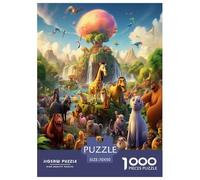 Animal World Jigsaw Puzzles Puzzles for Adults Kids. 1000 Pieces Great Gifts Challenge Toy Educational Game Home Decoration for Educational Games Gifts 70x50cm/1000pcs