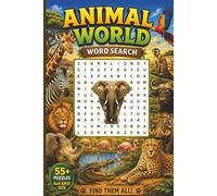 Animal World word search: Hidden World Animals Word Search Challenge Find over 400 unique animals hidden in a 6x9 puzzle grid of land, sea, and sky creatures from around the world.