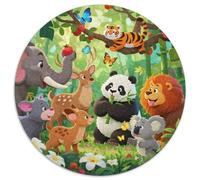 Animal World1000 Piece Jigsaw Puzzles LandscapeCreative Jigsaw Puzzles Adults & Kids Difficult Challenging1000pcs (67.5x67.5cm)
