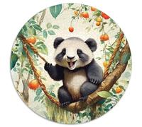 Animal World1000 Pieces Circular Puzzle LandscapeCreative Jigsaw Puzzles Adults And Kids Difficult Near Impossible1000pcs (67.5x67.5cm)