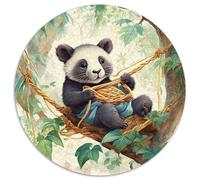 Animal World1000 Pieces Circular Puzzle LandscapeCreative Jigsaw Puzzles Adults & Kids Difficult Challenging1000pcs (67.5x67.5cm)