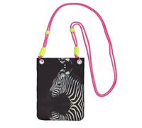 Animal Zebra Compact And Lightweight Printed Messenger Bag Is Suitable For Daily Travel, Commuting And Shopping