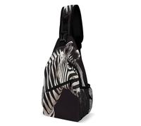 Animal Zebra Crossbody Sling Backpack Fashion Travel Shoulder Pack Fashion Chest Bag Daypack Phone Bags