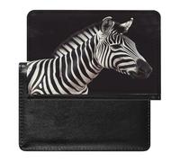 Animal Zebra Passport Holder Vaccine Card Holder Travel Document Organizer Credit Card Organizer for Women/Men
