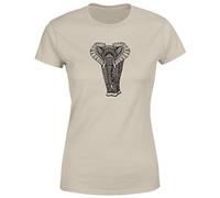 Animal Zentangle Patterns Loin Kids T-Shirt Handmade Tattoo Doodle Tee Top Sand 12-14 Years