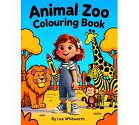 Animal Zoo Colouring Book,A Colouring Book for kids 3-8