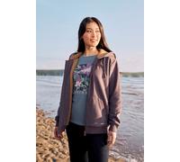 Animal Zuri Womens Hoodie Relaxed Fit Ladies Sherpa Lined Casual Jacket
