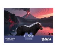 Animal1000Pieces JigsawPuzzleswildlife ForAdults Colourful LargePiecePuzzles Age12+byth Challenging The Impossible Difficult Game Uncover The Puzzle 70x50cm/1000pcs