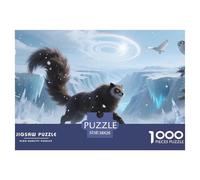 Animal1000Pieces JigsawPuzzleswildlife ForAdults Colourful LargePiecePuzzles Age12+byth EducationalGames Uncover The Puzzle 38x26cm/1000pcs