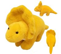 Animale di Peluche di Dinosauro - Morbido pupazzo luminoso per Bambini, Giocattolo soffice Con LED colorato, dinosaur e confortevole | Ideal for Regali festivi, decorazioni casa, dormire, via