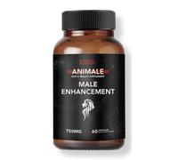 Animale Natural Male Enhancement, 60 Capsules,1 Capsule Daily, Upto 2 Months Supply, Natural Testosterone Booster