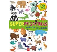 ANIMALES DEL MUNDO SUPERPEGATINAS