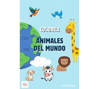Animales Kawaii del Mundo para Colorear: Más de 40 adorables animales de todo el planeta | Libro de colorear para niños y niñas de 4 a 8 años (Animales Kawaii para colorear)