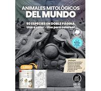 Animales Mitológicos del Mundo:: Colección Premium Zenofauna - Libros ilustrados para aprender y colorear