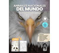 Animales Nacionales del Mundo: Colección Premium Zenofauna - Libros ilustrados para aprender y colorear