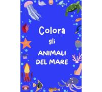 Animali da Colorare per Bambini: 24 disegni grandi e facili - Libro da colorare educativo per bambini 2-5 anni