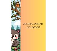 Animali del bosco da Colorare per bambini