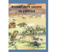 Animali della savana da colorare