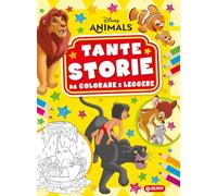 Animali Disney. Tante storie da colorare e leggere (Maxi supercolor)