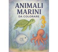 Animali marini da colorare
