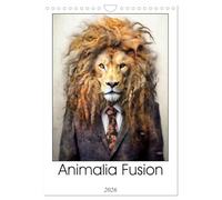 Animalia Fusion (Wall Calendar 2026 DIN A4 portrait), CALVENDO 12 Month Wall Calendar: Experience the enchantment of Animalia Fusion, where animals and humans unite in a calendar like no other.