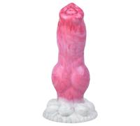 Animalorny Bulldog - Dog-Shaped Dildo - 17cm (Pink)
