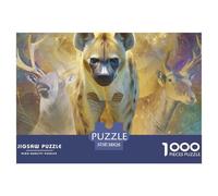 Animals 1000 Piece Jigsaw Puzzle Family Game Classic Cute Jigsaw Puzzles Color Challenge for Adults And Kids 38x26cm/1000pcs