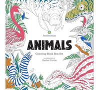 Animals: A Smithsonian Coloring Book Box Set