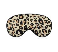Animals Abstract Modern Leopard Sleep Eye Mask Blocks Light Cover Eyeshade for Men Women