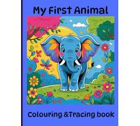 Animals Alphabet Colouring and Tracing Book
