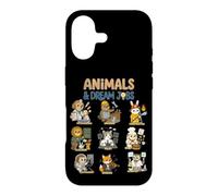 Animals and Dream Jobs Career Cute First Day of School Case for iPhone 17