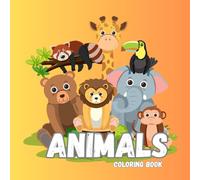Animals and Friends Coloring Book: Give your child a fun, educational, and creative pastime with Wild Animals and Friends Coloring Book!