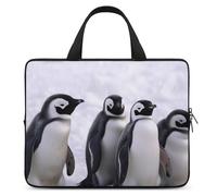 Animals and Snowfield Laptop Bag Durable Laptop Sleeve Water-Resistant Notebook Bag for Computer Or Tablet