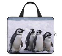Animals and Snowfield Laptop Bag Durable Laptop Sleeve Water-Resistant Notebook Bag for Computer Or Tablet