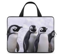 Animals and Snowfield Laptop Bag Durable Laptop Sleeve Water-Resistant Notebook Bag for Computer Or Tablet
