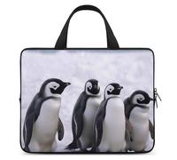 Animals and Snowfield Laptop Bag Durable Laptop Sleeve Water-Resistant Notebook Bag for Computer Or Tablet