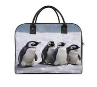 Animals And Snowfield Laptop Tote Bag Casual Travel Handbag Multi Pocket Shoulder Bags for Work Travel