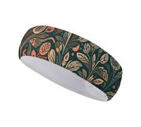 Animals and Trees Headband for Men Women Towel Cloth Sweatband Non Slip Sweat Absorbing Sports Head Bands Elastic Breathable Hair Warp for Running, Makeup, Fitness, Yoga, Workout