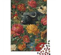 Animals Animal World Extremely Difficult And Fun Puzzle Game Designed for Adults Suitable As A Gift Suitable for Decoration 500pcs (52x38cm)