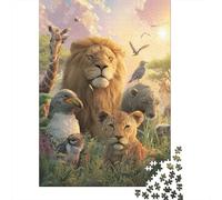 Animals Animal World Extremely Difficult And Fun Puzzle Game Designed for Adults Suitable As A Gift Suitable for Decoration 1000pcs (75x50cm)
