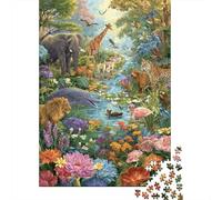 Animals Animal World Fun Educational Game Suitable for All The Family High Difficulty But Not Boring 500pcs (52x38cm)